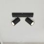 Globo Lighting Robby 579112B lampa podsufitowa 2x35 W czarna-chrom zdj.11