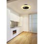Globo Lighting Travo 03628B lampowentylator podsufitowy 1x30 W czarna zdj.8