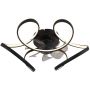 Globo Lighting Travo 03638 lampowentylator podsufitowy 1x30 W czarna zdj.5