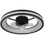 Globo Lighting Gatian 03651 lampowentylator podsufitowy 1x30 W czarna zdj.1
