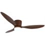 Globo Lighting Armando 03666H lampowentylator podsufitowy 1x20 W brązowa zdj.4