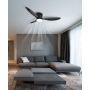 Globo Lighting Armando 03666S lampowentylator podsufitowy 1x20 W czarna zdj.6