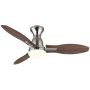Globo Lighting Gale 03671N lampowentylator podsufitowy 1x22 W biała-drewno-nikiel zdj.3