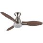 Globo Lighting Gale 03671N lampowentylator podsufitowy 1x22 W biała-drewno-nikiel zdj.1