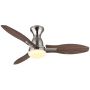 Globo Lighting Gale 03671N lampowentylator podsufitowy 1x22 W biała-drewno-nikiel zdj.4