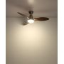 Globo Lighting Gale 03671N lampowentylator podsufitowy 1x22 W biała-drewno-nikiel zdj.5