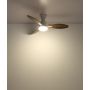 Globo Lighting Gale 03671W lampowentylator podsufitowy 1x22 W biała-drewno zdj.5
