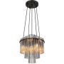 Globo Lighting Gorley 15698H2 lampa wisząca 5x40 W przydymiona zdj.1