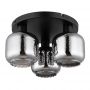 Globo Lighting Xia 157543D lampa podsufitowa 3x60 W czarna zdj.2