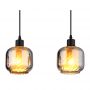 Globo Lighting Xia 157544H lampa wisząca 4x25 W czarna zdj.4