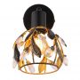 Globo Lighting Mika 157591 kinkiet 1x25 W czarny zdj.3