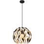 Globo Lighting Mika 15759H lampa wisząca 1x40 W czarna zdj.1
