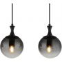 Globo Lighting Dalton 158854H lampa wisząca 4x40 W czarna-przydymiona zdj.5