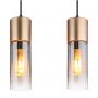 Globo Lighting Annika 210004HCA lampa wisząca 4x25 W przydymiona-złota zdj.3