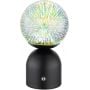 Globo Lighting Julsy 21006SS lampa stołowa 1x2.5 W czarna zdj.4