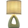 Globo Lighting Triangle 21731BG lampa stołowa 1x40 W zielona zdj.1