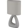 Globo Lighting Triangle 21731G lampa stołowa 1x40 W szara zdj.1