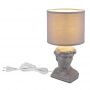 Globo Lighting Hermes 21732G lampa stołowa 1x40 W szara zdj.5