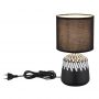 Globo Lighting Rela 21733S lampa stołowa 1x40 W czarna zdj.4