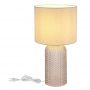Globo Lighting Sofia 21735G lampa stołowa 1x60 W szara zdj.4