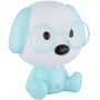 Globo Lighting Puppy 21761B lampka nocna dziecięca 1x1 W niebieska zdj.1