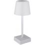 Globo Lighting Xayden 28061SI lampa stołowa 1x2 W srebrna zdj.1