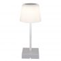 Globo Lighting Xayden 28061SI lampa stołowa 1x2 W srebrna zdj.2