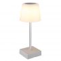 Globo Lighting Xayden 28061SI lampa stołowa 1x2 W srebrna zdj.3