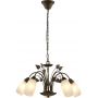 Globo Lighting Venezia 30800523X lampa wisząca 5x40 W czarna zdj.1