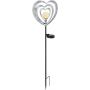 Globo Lighting Solar 36580 lampa solarna stojąca 1x0.06 W czarny-szara-srebrny zdj.1
