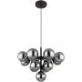 Globo Lighting Grappy 5614313 lampa wisząca powyżej 6x5 W czarna-przydymiona zdj.1