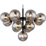 Globo Lighting Grappy 5614313 lampa wisząca powyżej 6x5 W czarna-przydymiona zdj.4