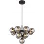 Globo Lighting Grappy 5614313 lampa wisząca powyżej 6x5 W czarna-przydymiona zdj.5