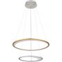 Globo Lighting Umbra 6733344H lampa wisząca 1x40 W biała-złota-srebrna zdj.4