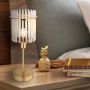 Globo Lighting Gorley 15698TM lampa stołowa 1x40 W biała-przezroczysta-złota zdj.8