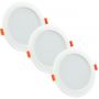 Goldlux Miro LED 304605 lampa do zabudowy 3x6 W biała zdj.1