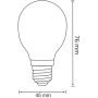 Goldlux Platinum 305091 żarówka led 1x2 W 3000 K e27 zdj.2