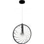 Goldlux Bicykl 307552 lampa wisząca 1x16 W czarna zdj.1