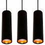 Goldlux Lati 307583 lampa wisząca 3x8 W czarna zdj.3