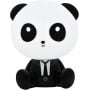 Goldlux Panda 307651 lampka nocna dziecięca 1x2.5 W biała-czarna zdj.1