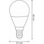 Goldlux Smart Wifi Tuya 313799 inteligentna żarówka led 1x5.5 W e14 zdj.2