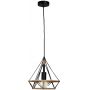 Goldlux Broxton 314529 lampa wisząca 1x20 W czarna zdj.1