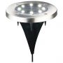 Goldlux Sol 315212 lampa solarna stojąca 1x W srebrny zdj.1