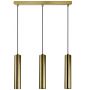 Goldlux Napoli 318718 lampa wisząca 3x8 W złota zdj.1