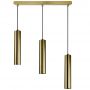 Goldlux Napoli 318718 lampa wisząca 3x8 W złota zdj.3