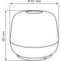 Goldlux Samba 330109 lampa stołowa 1x W czarna zdj.2