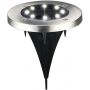 Goldlux Solly 330246 lampa solarna stojąca 1x W srebrny zdj.1
