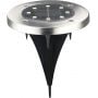 Goldlux Solly 330246 lampa solarna stojąca 1x W srebrny zdj.3