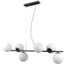 Italux Raddi PND55106BK lampa wisząca 6x5 W grafitowa zdj.1