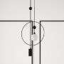 Italux Trosti PND428892BK lampa wisząca 2x60 W czarna zdj.3